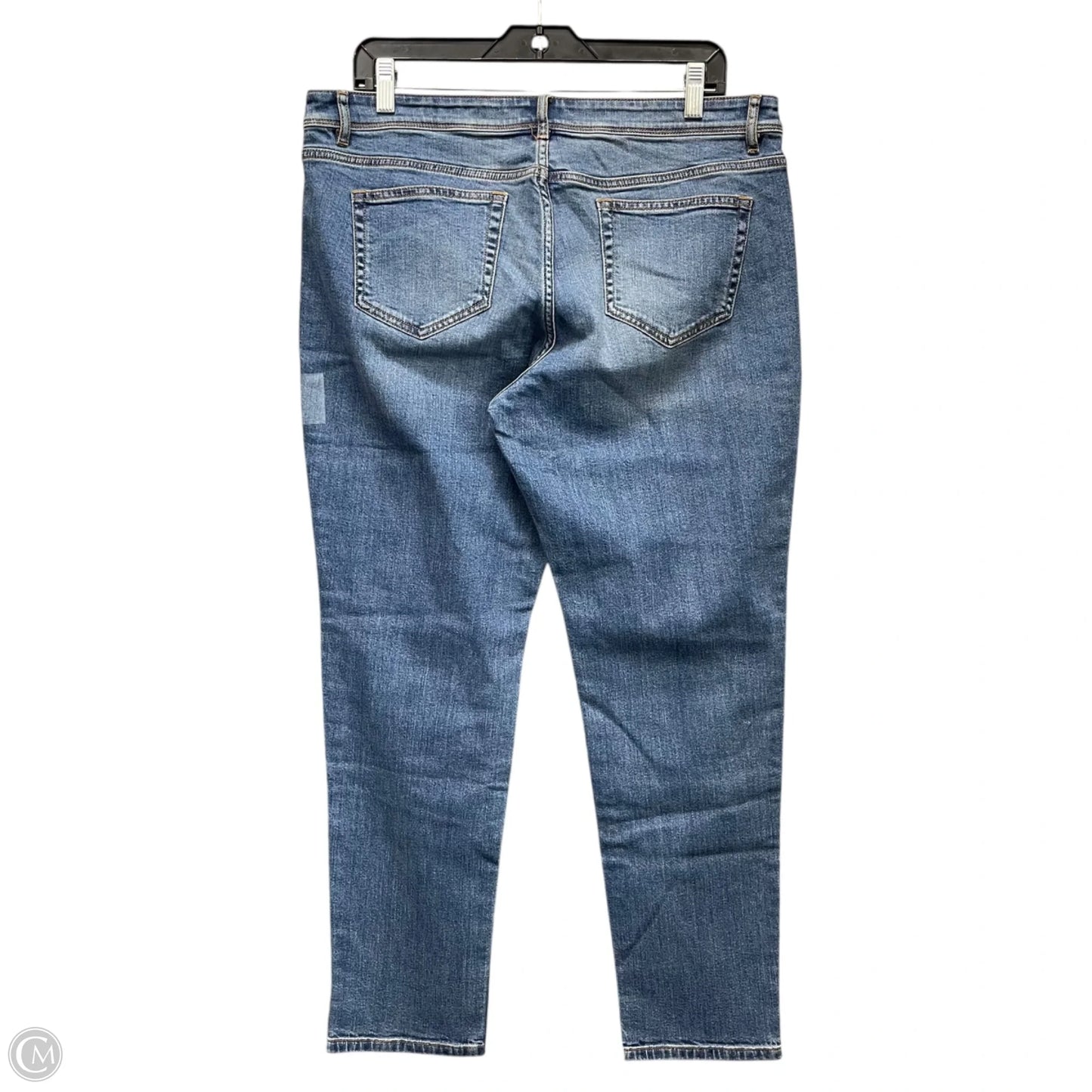 Jeans Skinny By J. Jill In Blue Denim, Size: 12