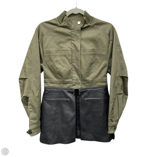 Jacket Other By Bcbgmaxazria In Black & Green, Size: Xxs