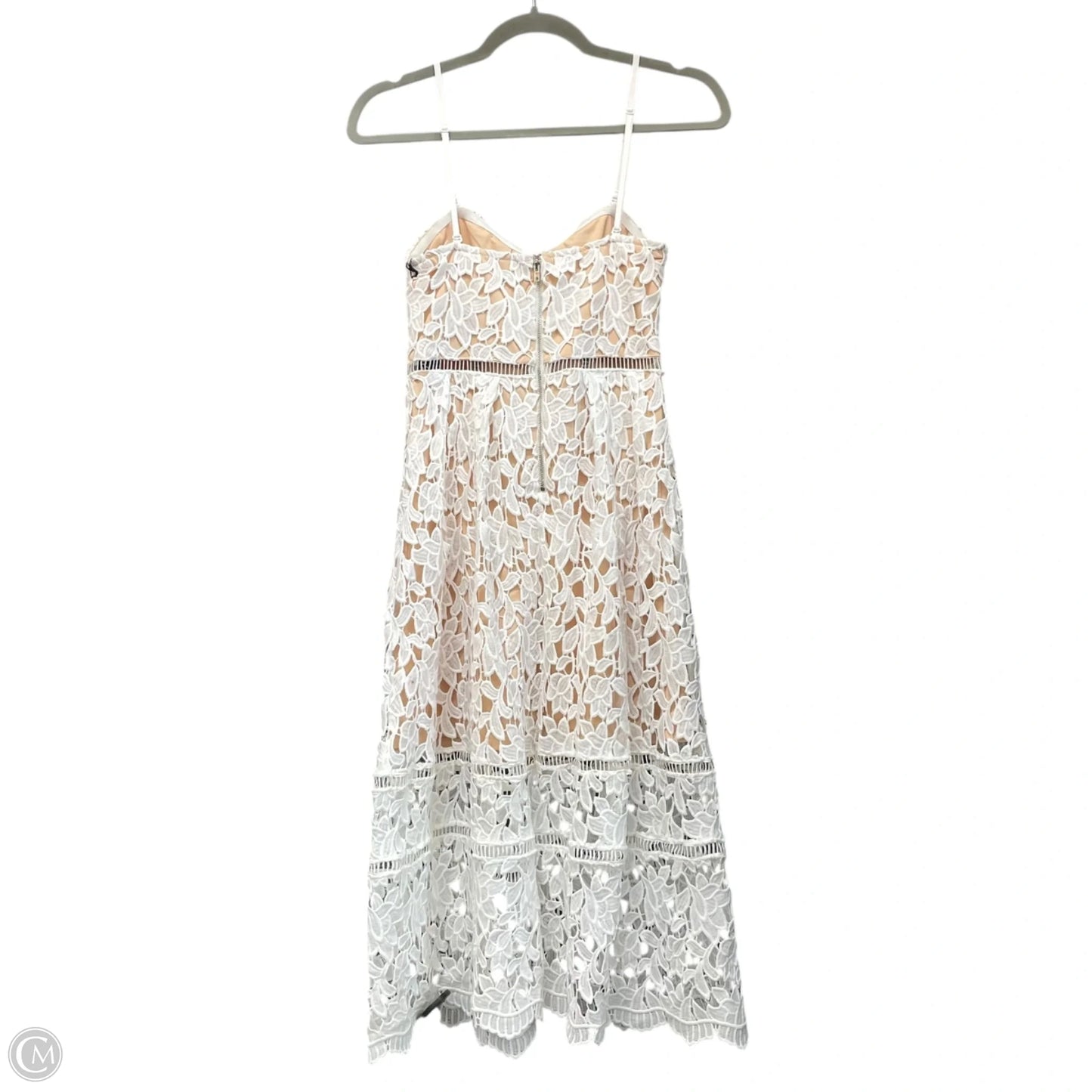 Dress Party Short By Lulus In Cream & White, Size: S