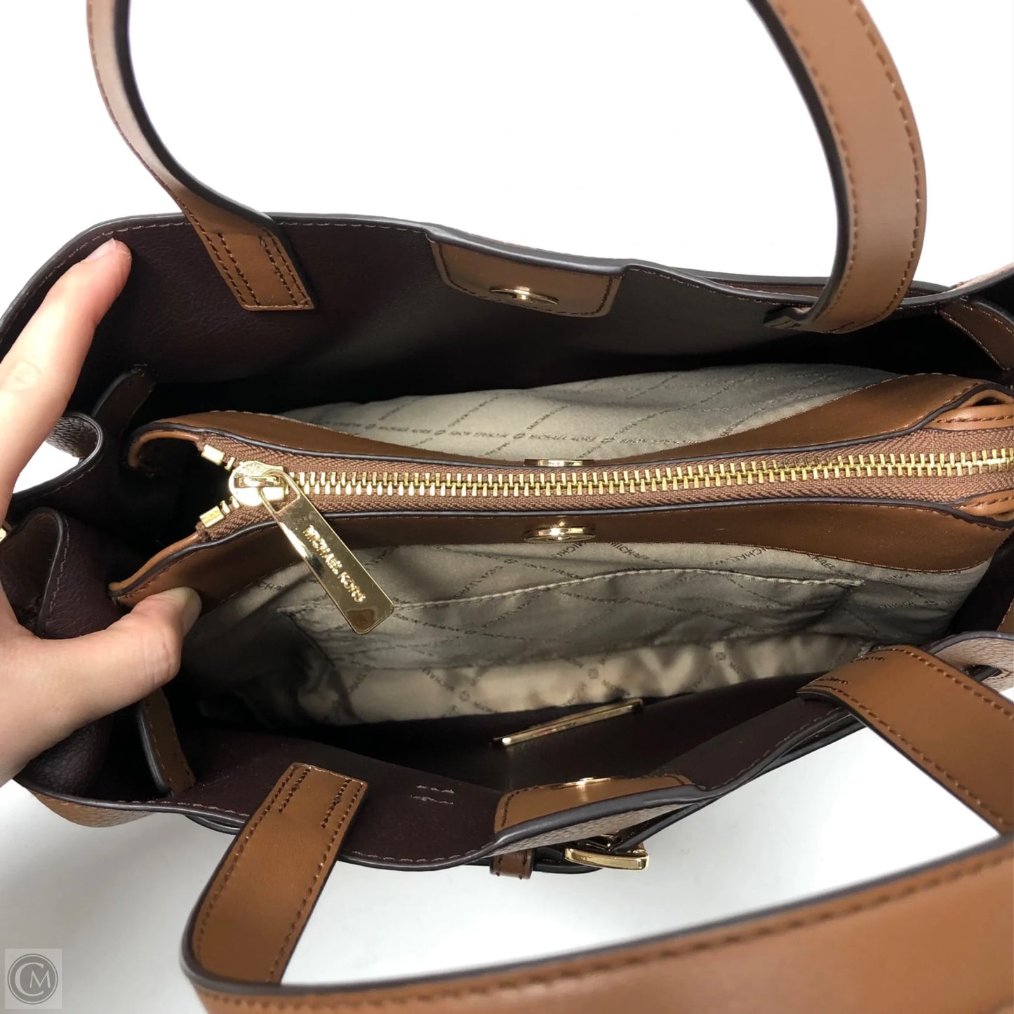 Handbag Designer By Michael Kors, Size: Medium