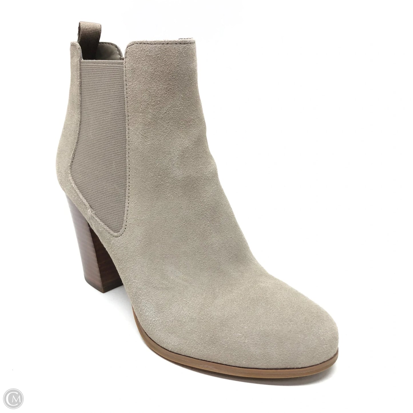 Boots Ankle Heels By Michael By Michael Kors In Grey, Size: 8.5