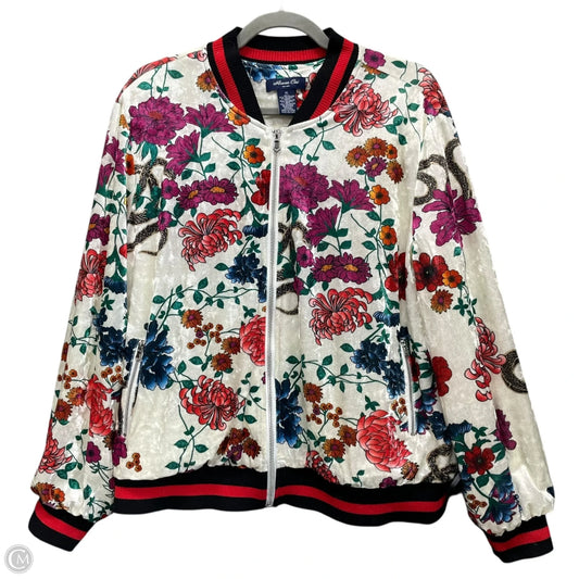 Jacket Other By Clothes Mentor In Floral Print, Size: Xl
