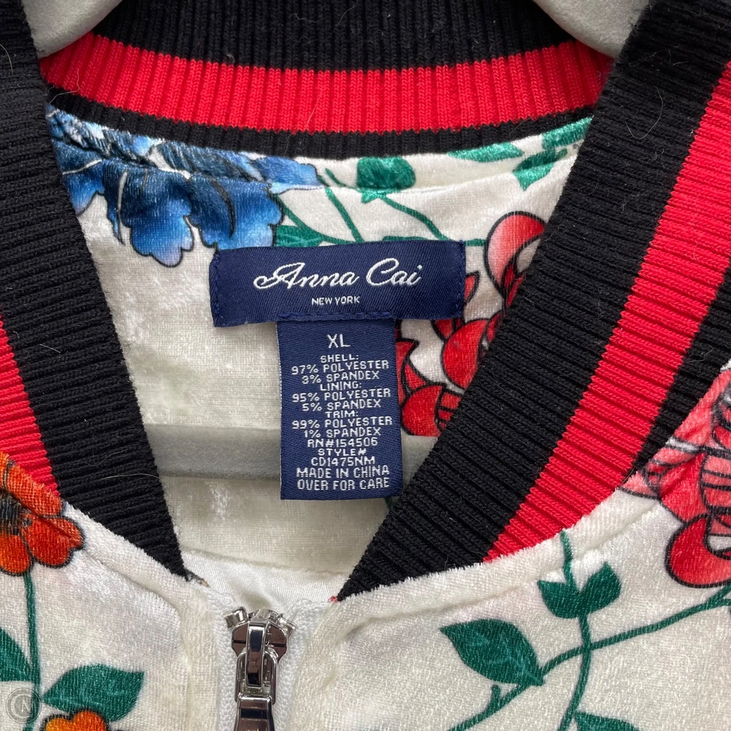 Jacket Other By Clothes Mentor In Floral Print, Size: Xl