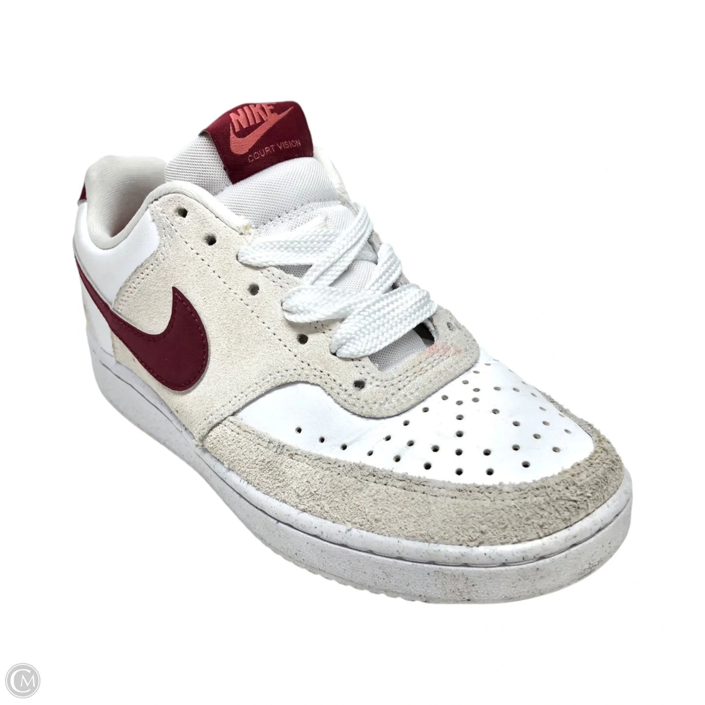 Shoes Sneakers By Nike In Red & White, Size: 5.5