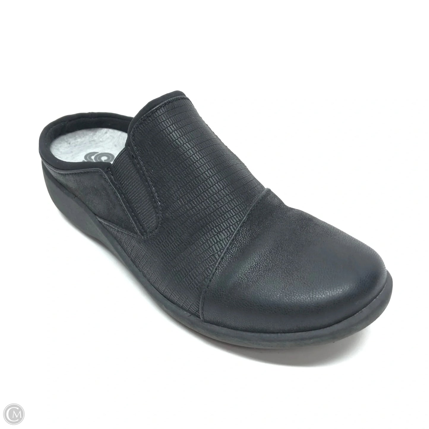 Shoes Flats By Clarks In Black, Size: 5.5