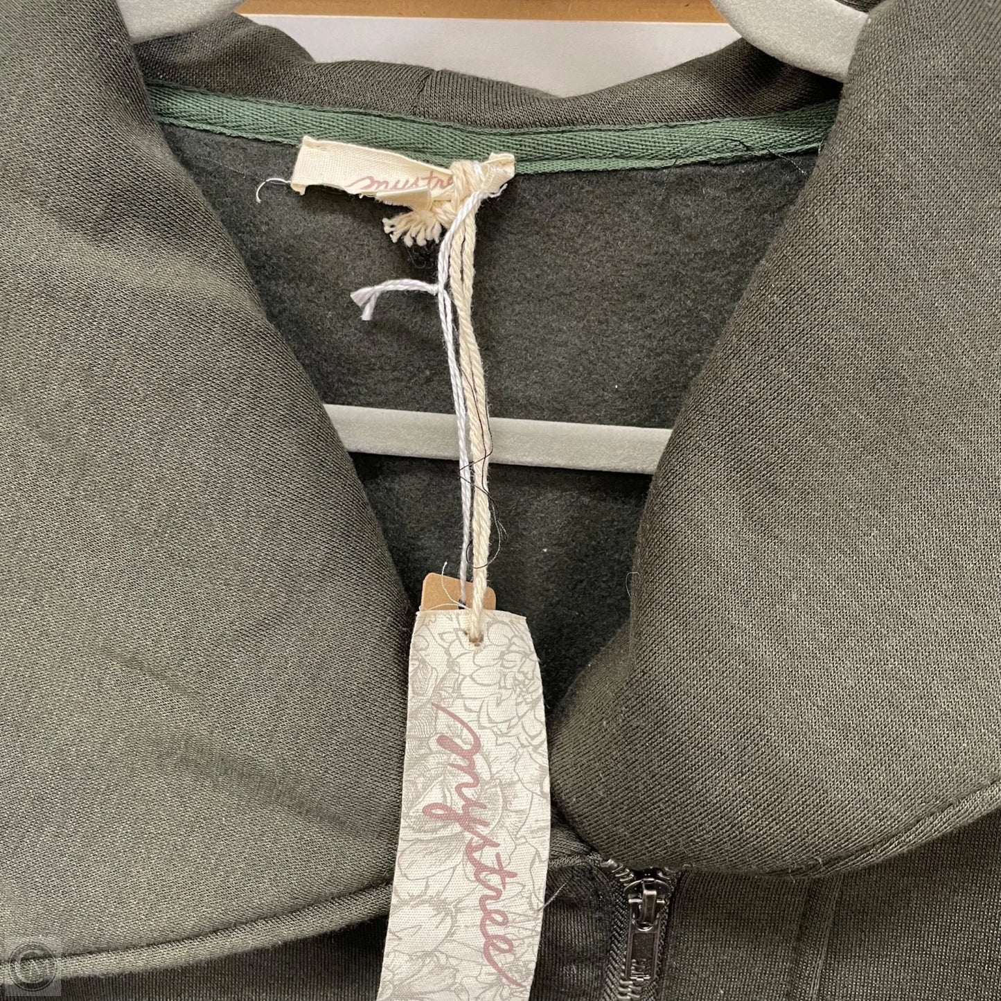 Jacket Moto By Mystree In Green, Size: M