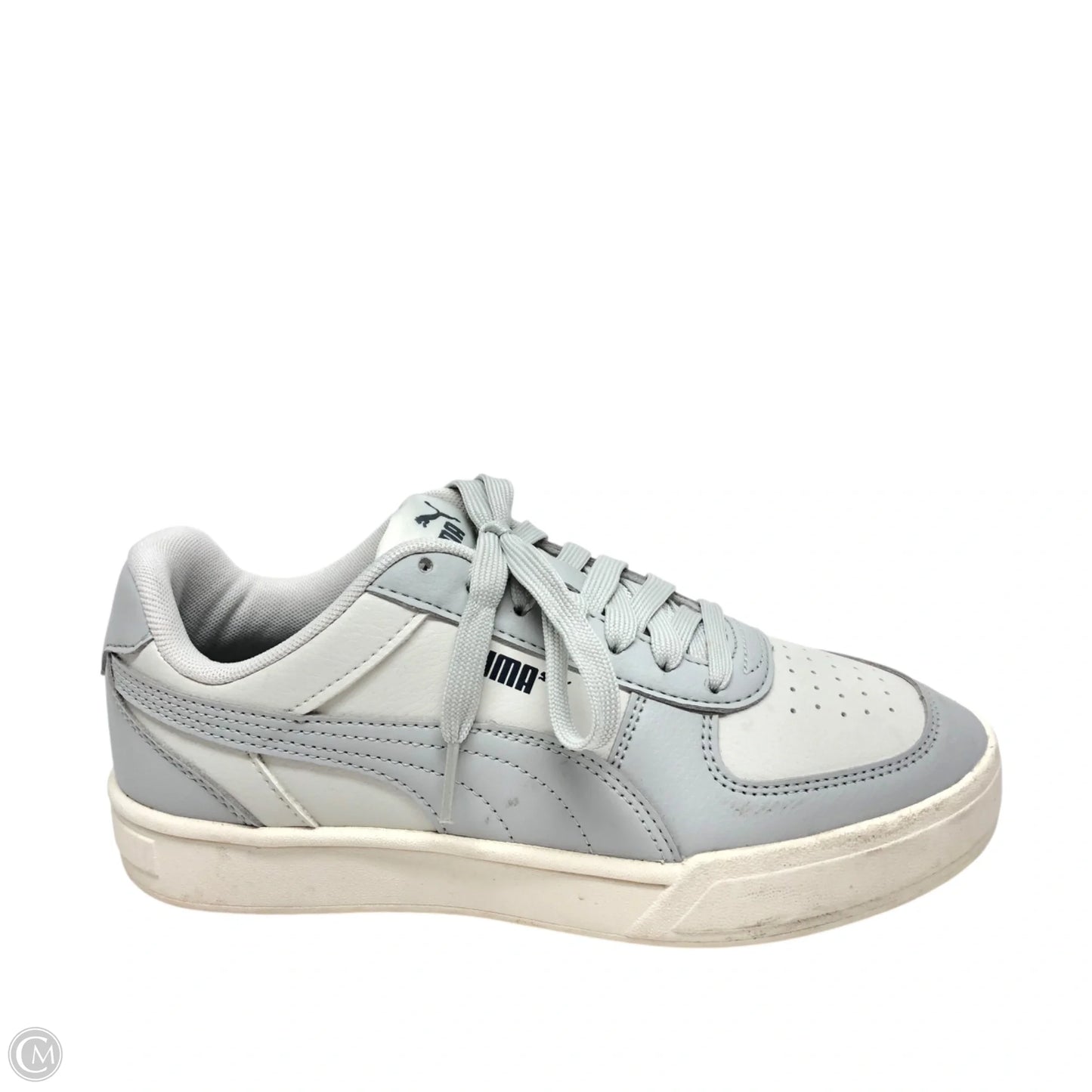 Shoes Sneakers By Puma In Grey, Size: 5.5