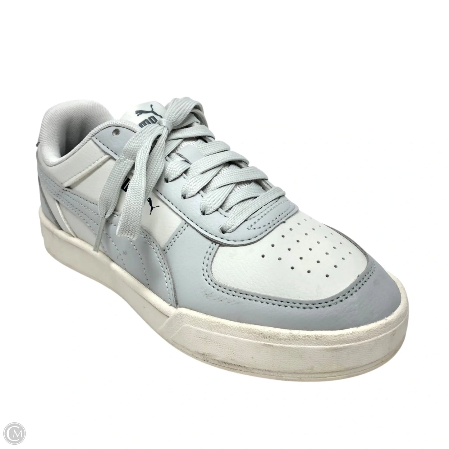 Shoes Sneakers By Puma In Grey, Size: 5.5
