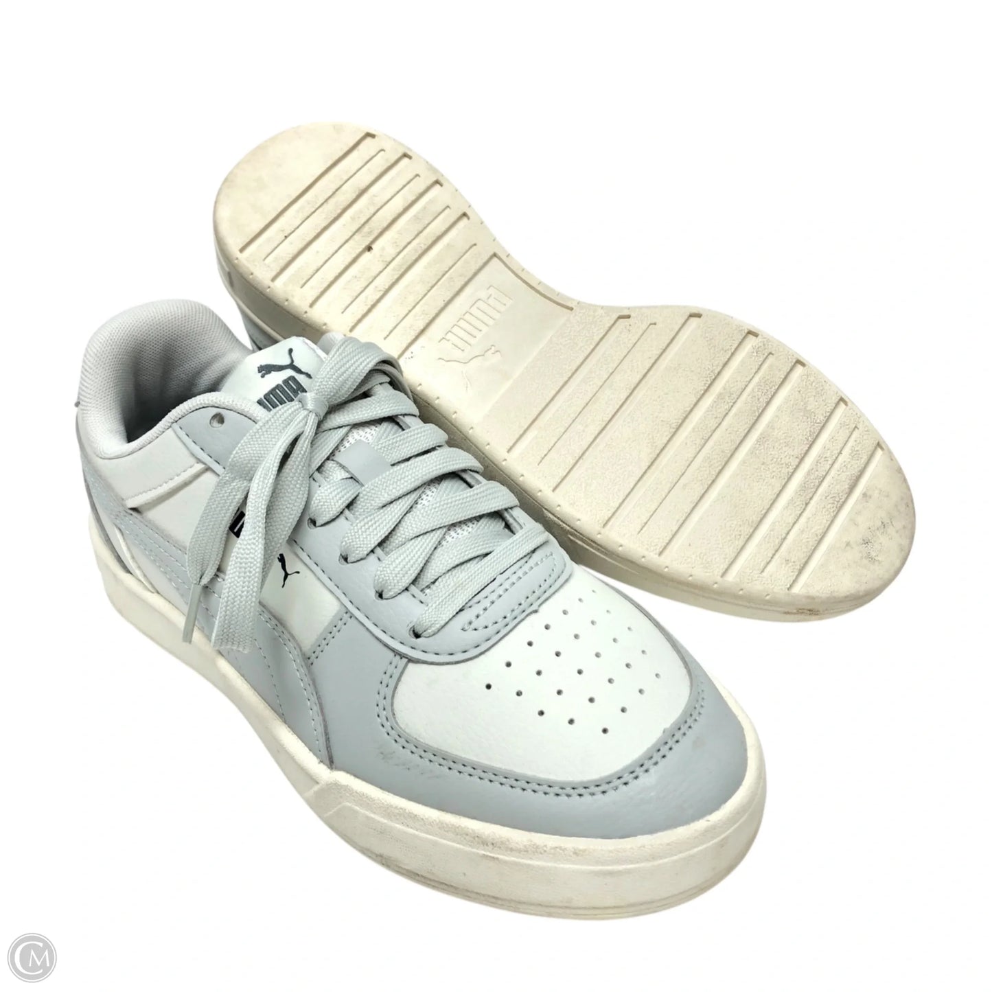 Shoes Sneakers By Puma In Grey, Size: 5.5