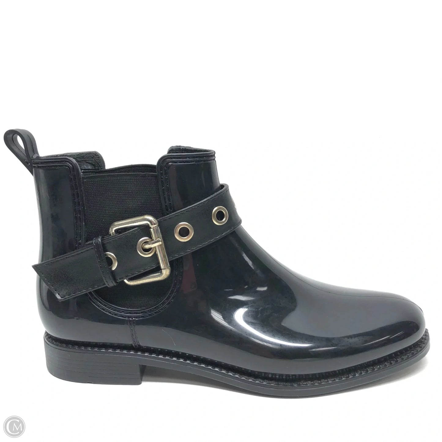 Boots Rain By Clothes Mentor In Black, Size: 8