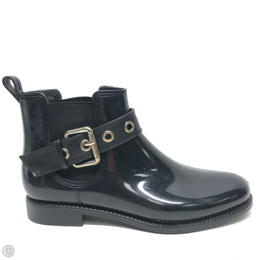 Boots Rain By Clothes Mentor In Black, Size: 8