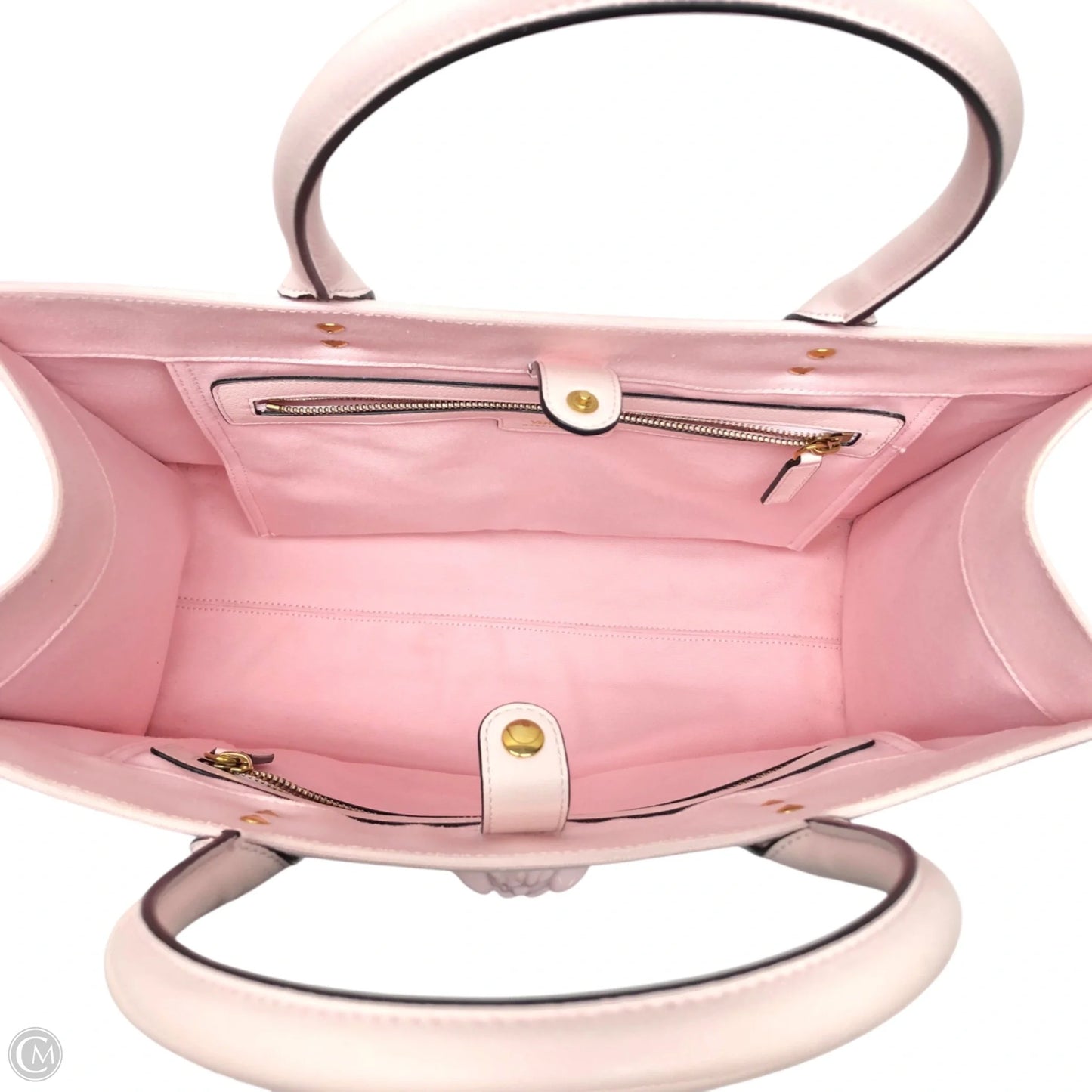 Tote Luxury Designer By Versace, Size: Large