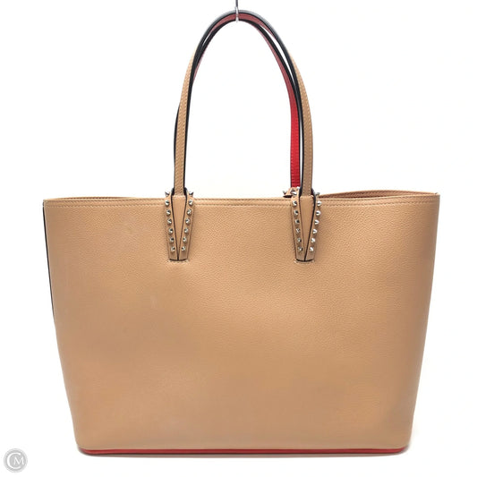 Tote Luxury Designer By Christian Louboutin, Size: Large
