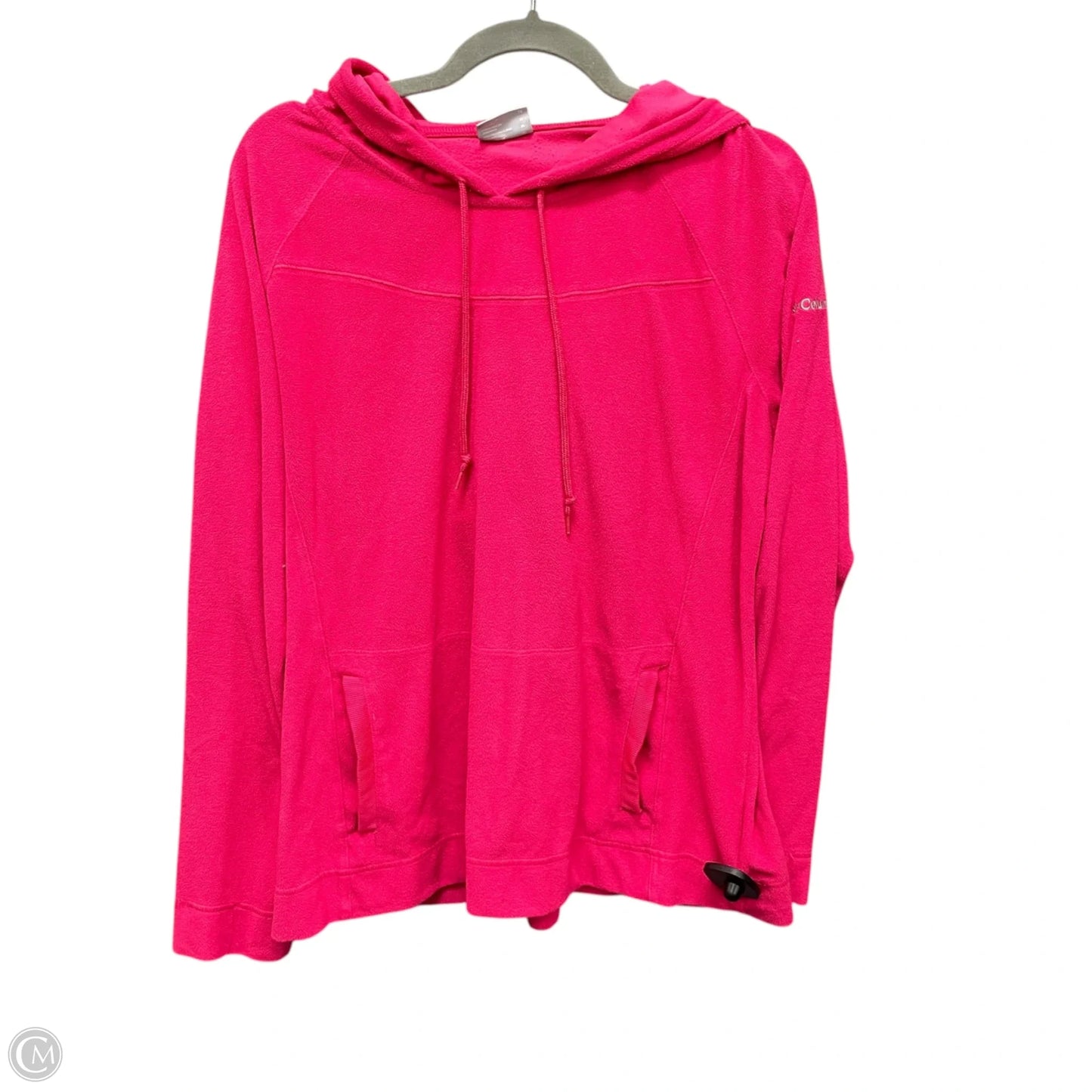 Sweatshirt Hoodie By Columbia In Pink, Size: Xl