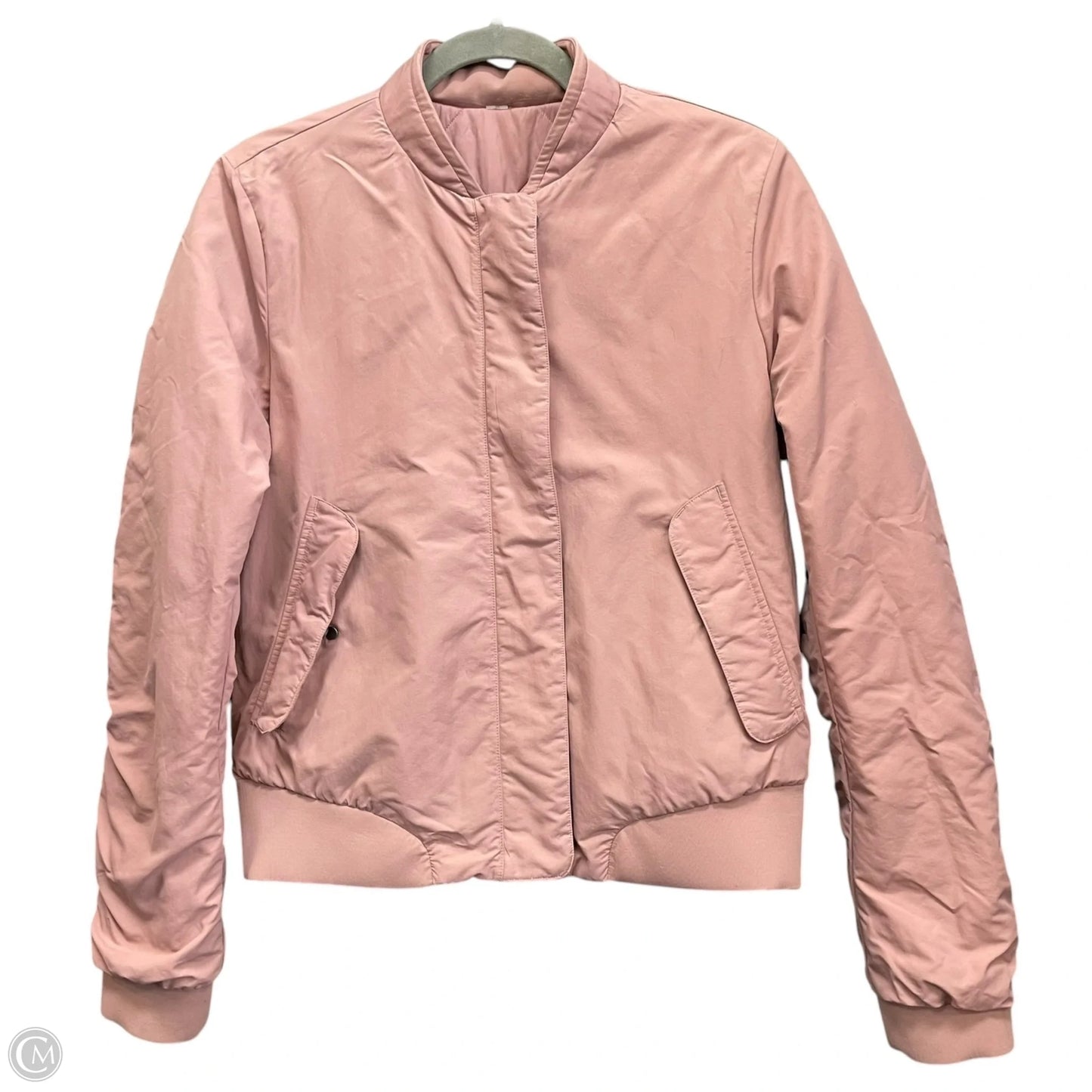 Athletic Jacket By Lululemon In Pink, Size: S