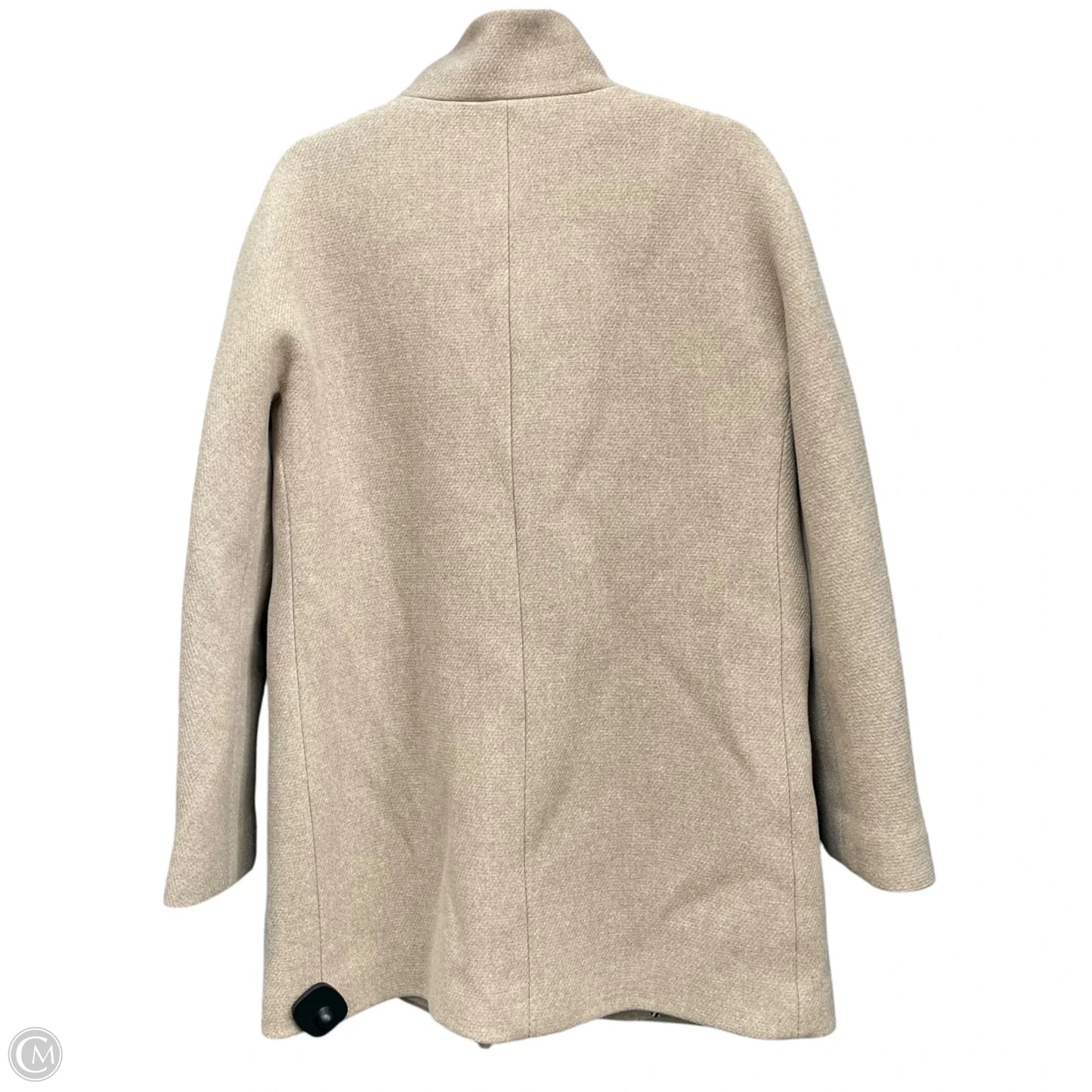 Coat Wool By J. Crew In Beige, Size: 10