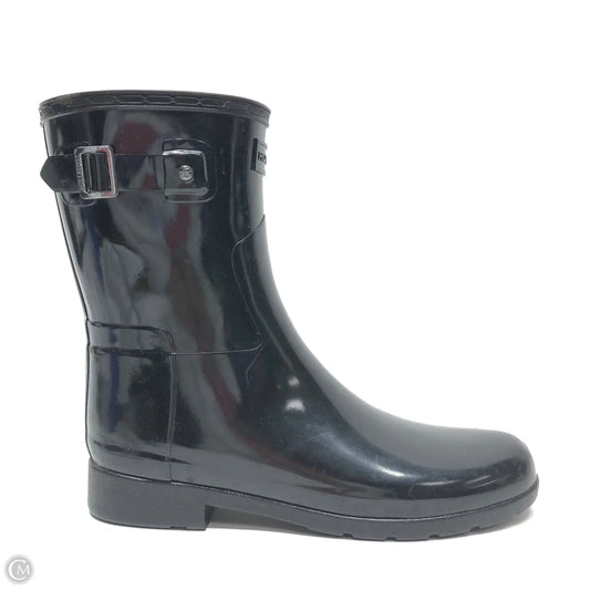 Boots Rain By Hunter In Black, Size: 10