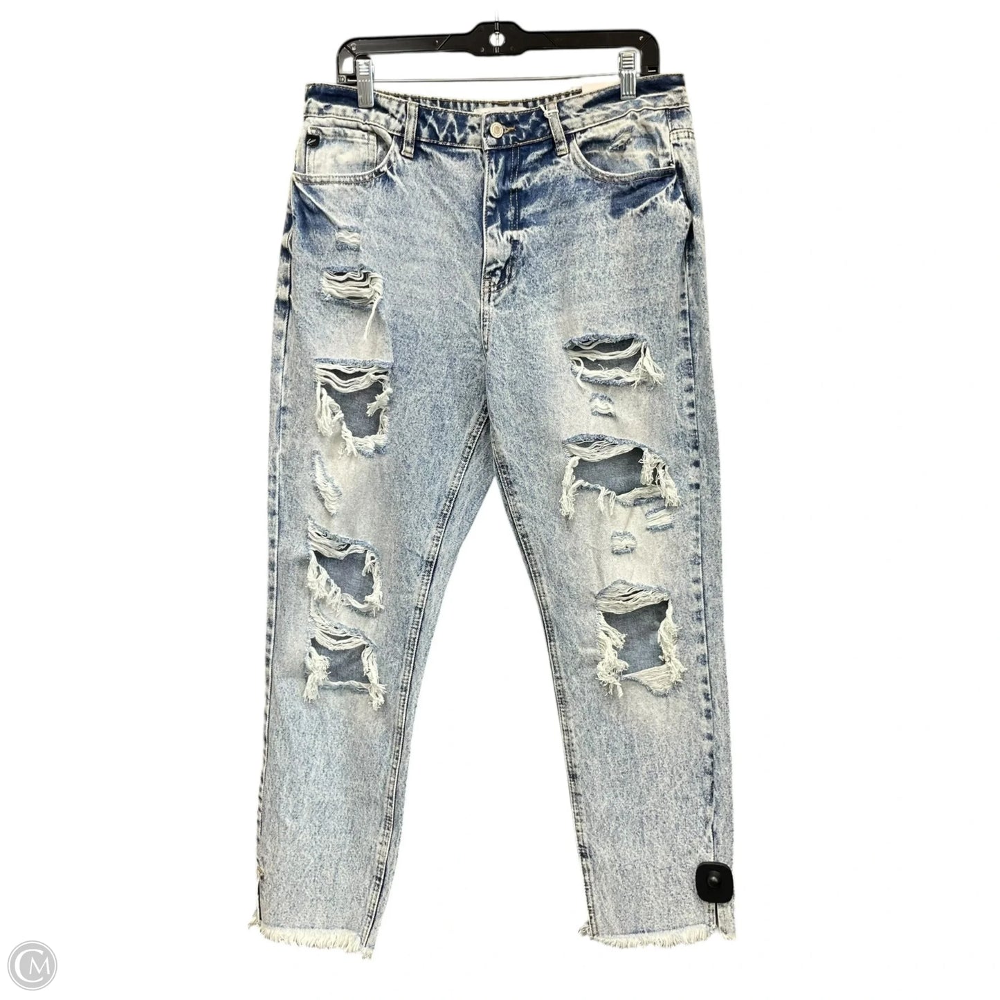 Jeans Boyfriend By Kancan In Blue Denim, Size: 8