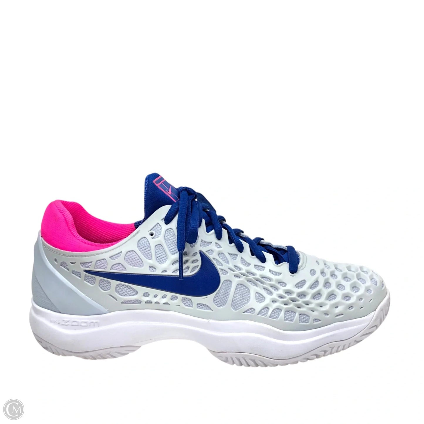 Shoes Athletic By Nike In Grey & White, Size: 10