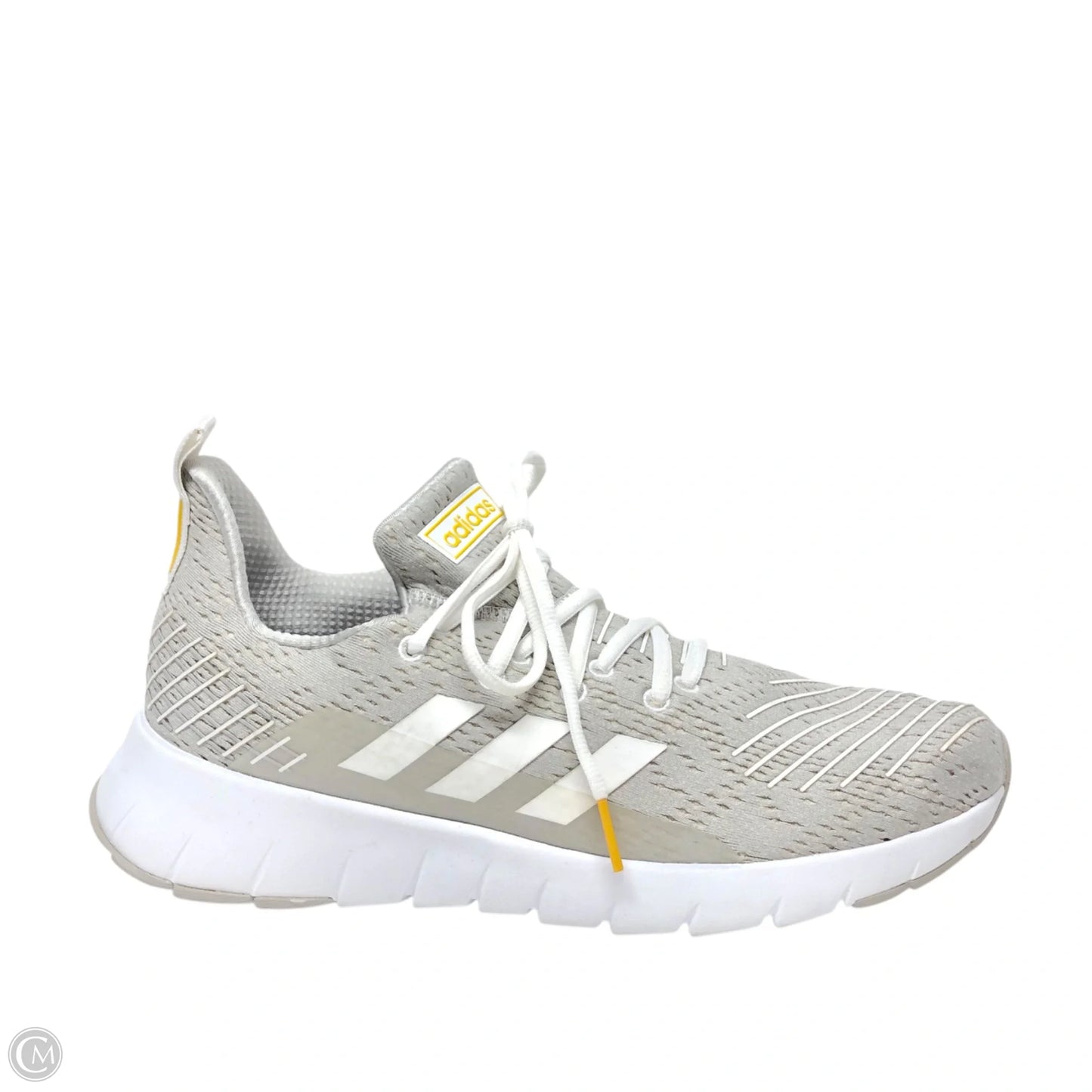 Shoes Athletic By Adidas In Grey & White, Size: 11