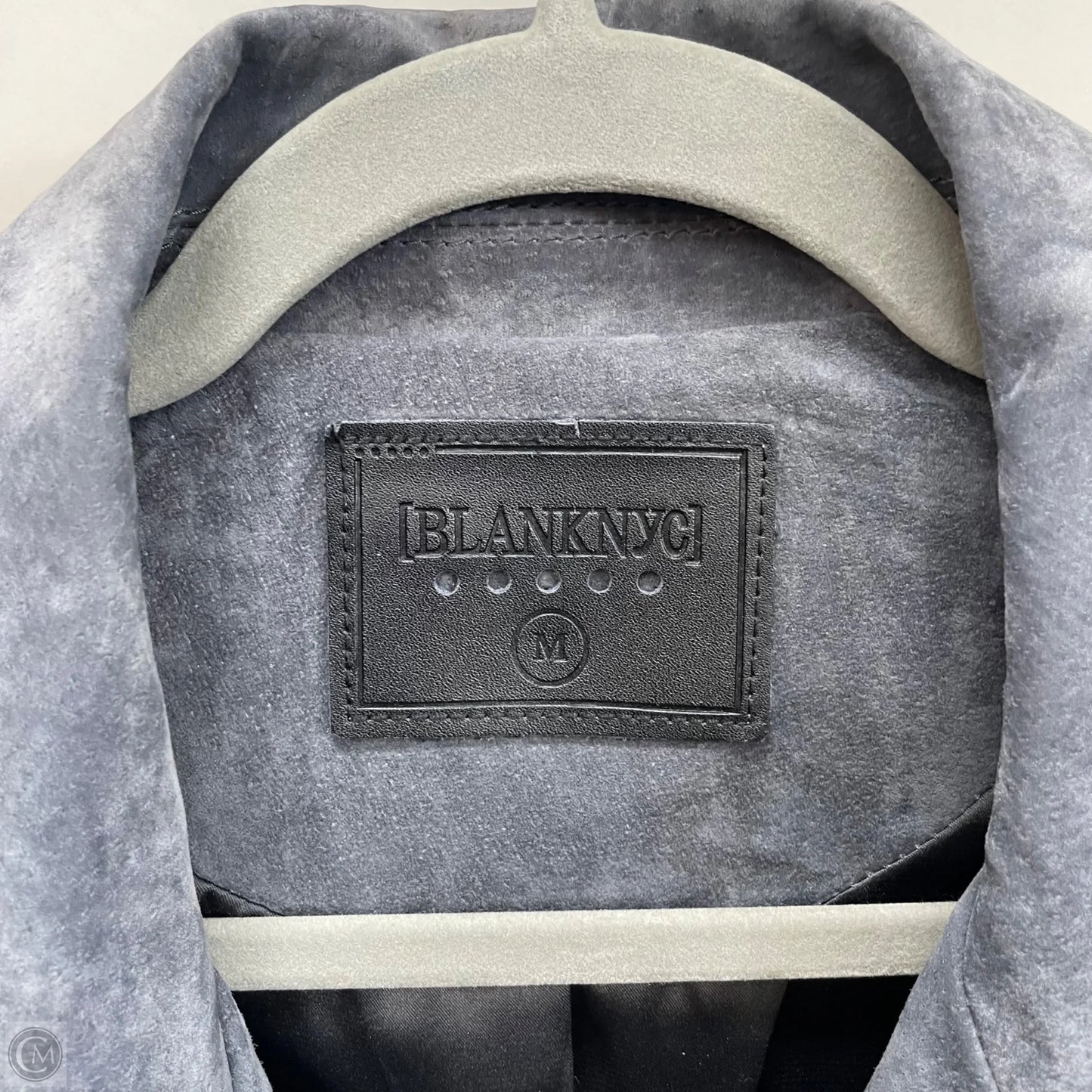 Jacket Moto Leather By Blanknyc In Grey, Size: M
