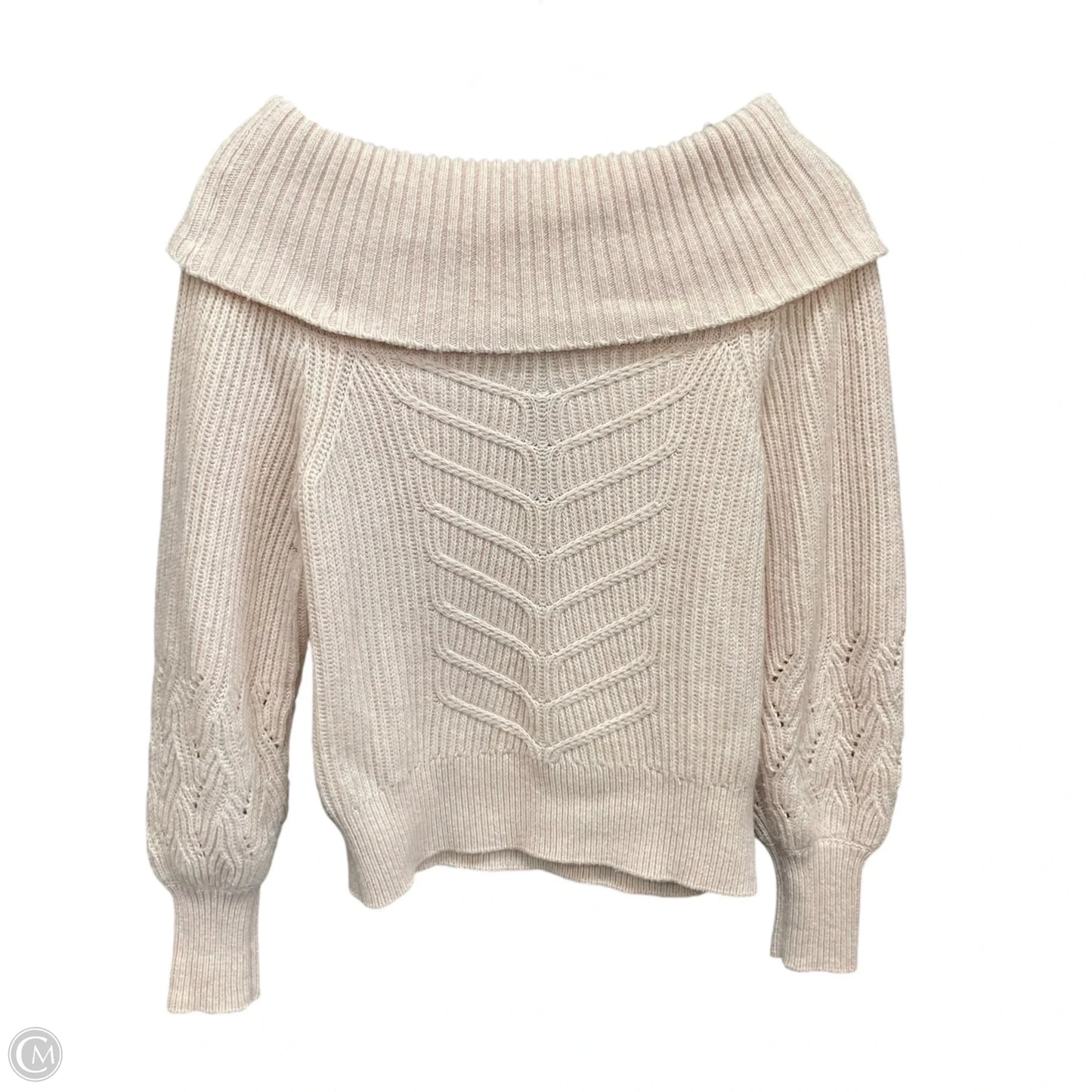 Sweater By White House Black Market In Peach, Size: Xs