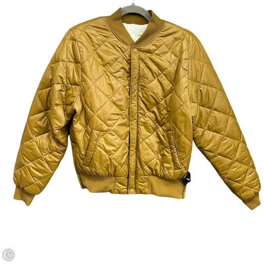 Jacket Puffer & Quilted By Aerie In Brown, Size: M