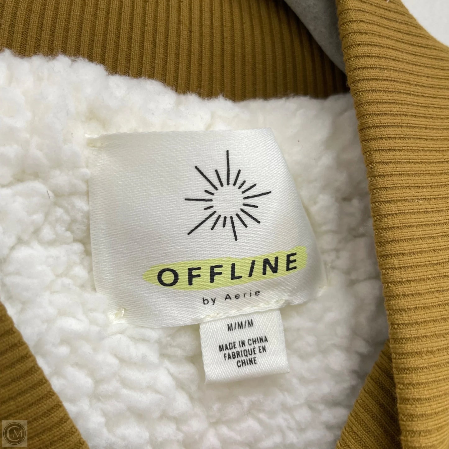 Jacket Puffer & Quilted By Aerie In Brown, Size: M