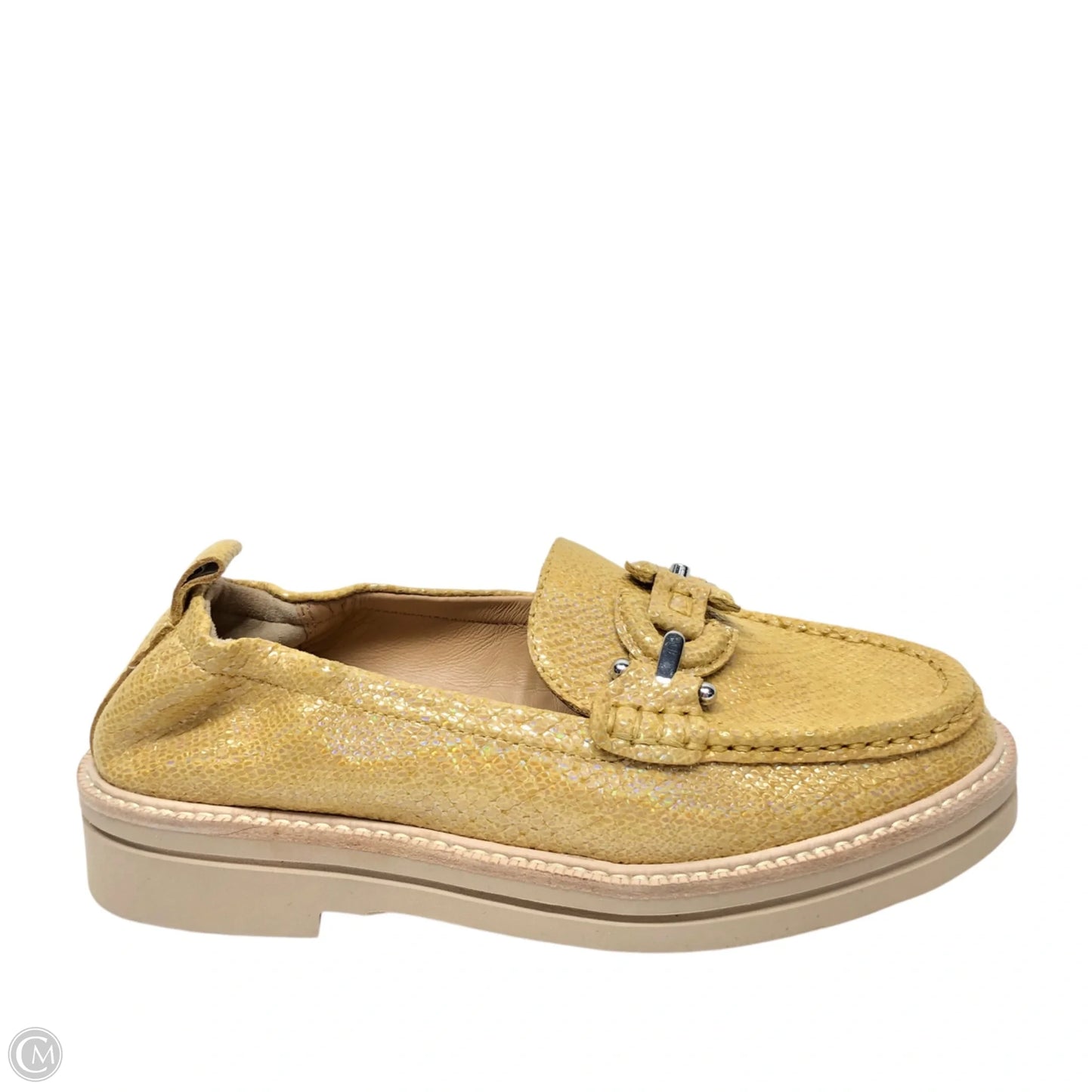 Shoes Flats By Donald Pliner In Yellow, Size: 6