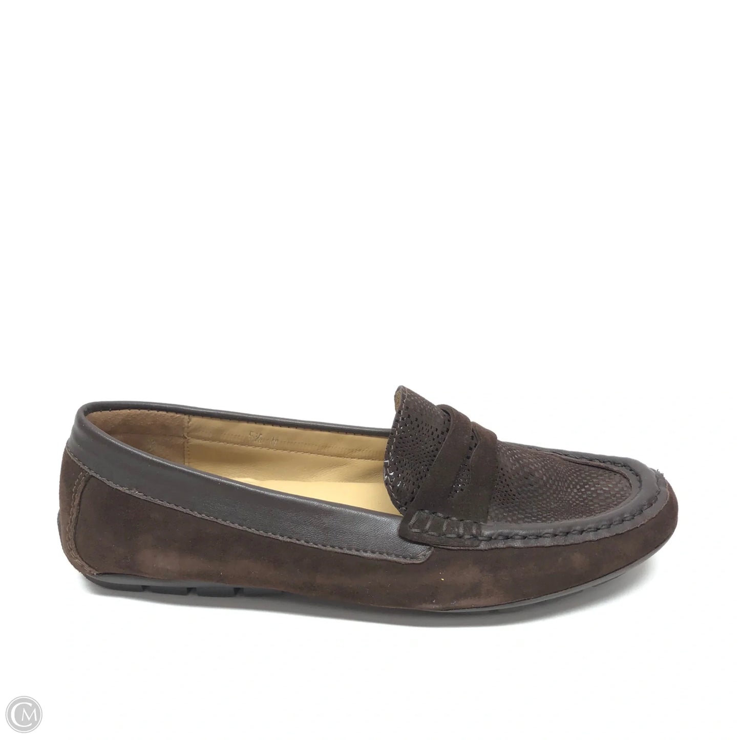 Shoes Flats By Vaneli In Brown, Size: 5.5