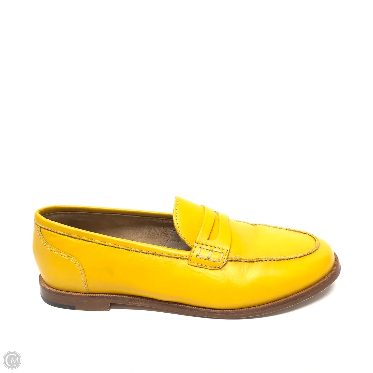 Shoes Flats By J. Crew In Yellow, Size: 6