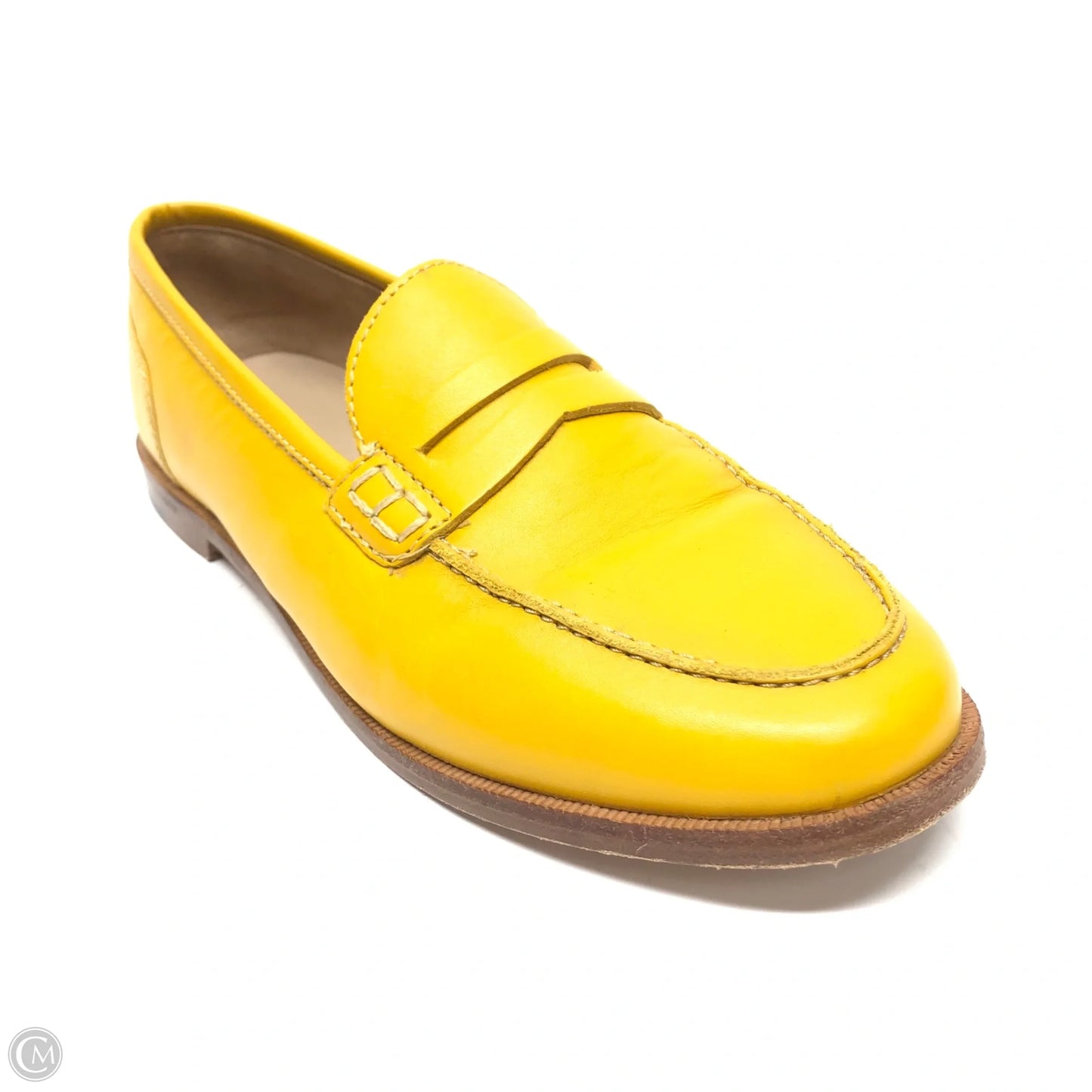 Shoes Flats By J. Crew In Yellow, Size: 6