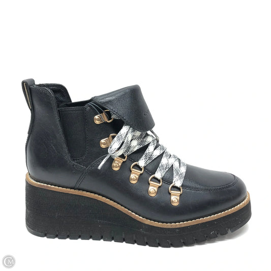 Boots Ankle Heels By Cole-haan In Black, Size: 6.5
