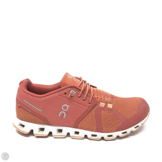 Shoes Athletic By On In Orange, Size: 7.5