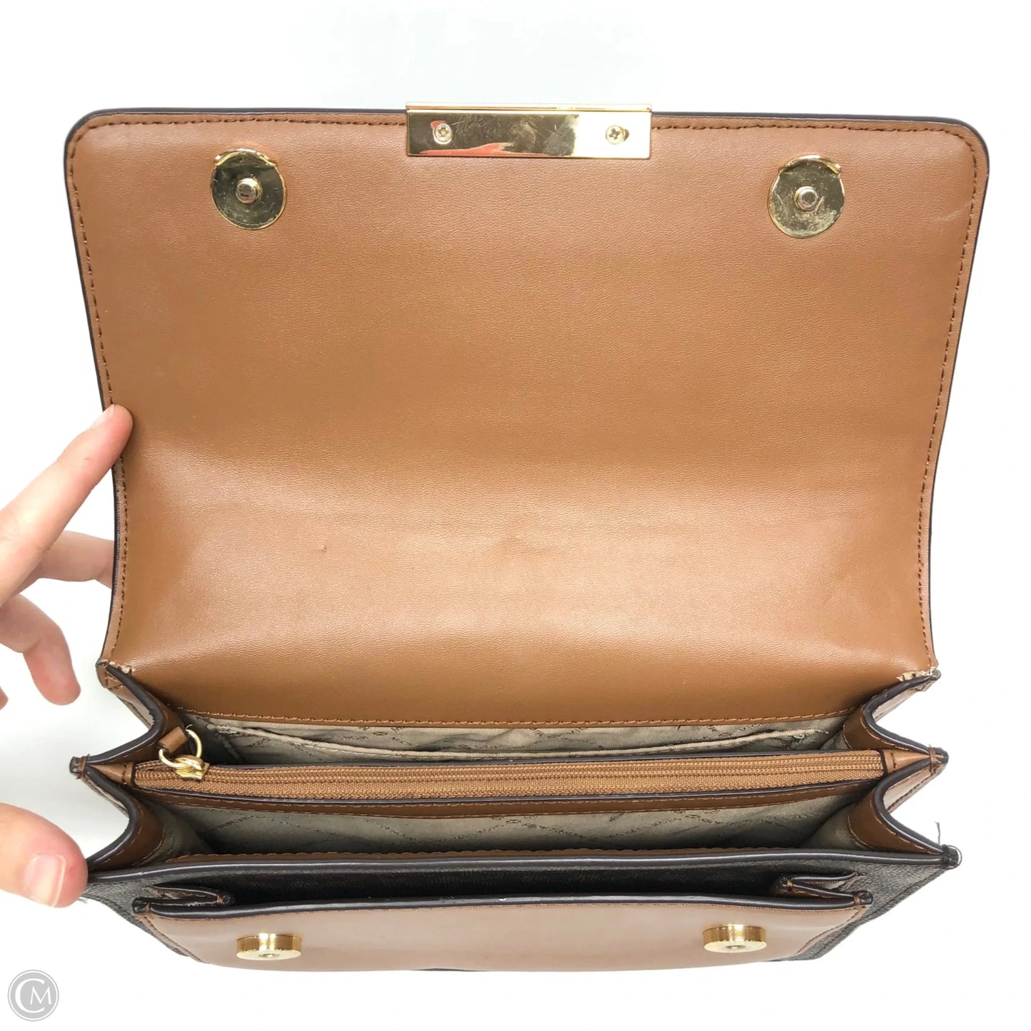 Crossbody Designer By Michael Kors, Size: Small