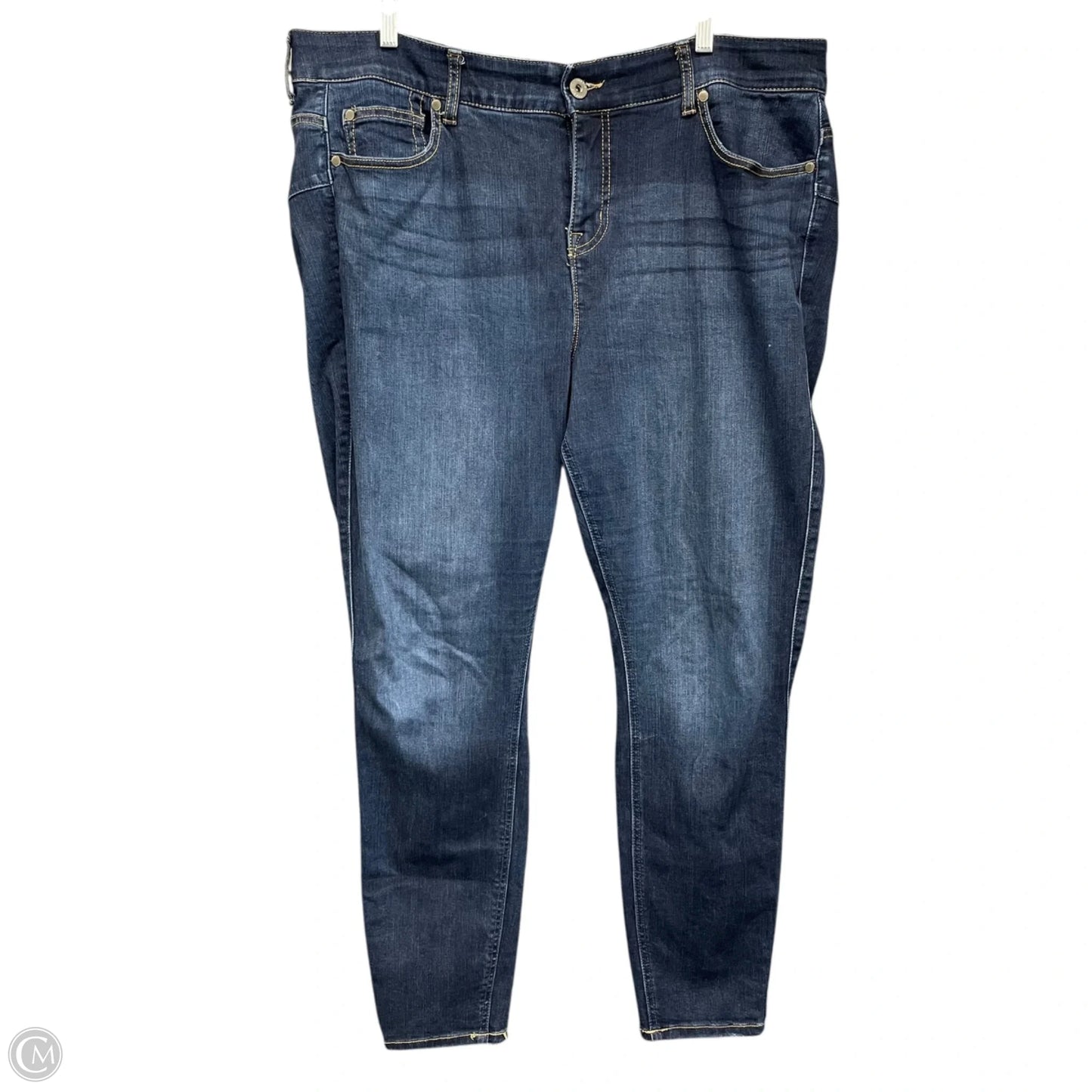 Jeans Jeggings By Torrid In Blue Denim, Size: 20