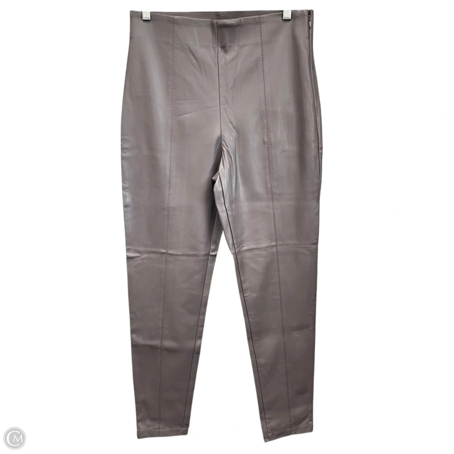 Pants Leggings By Ann Taylor In Grey, Size: M