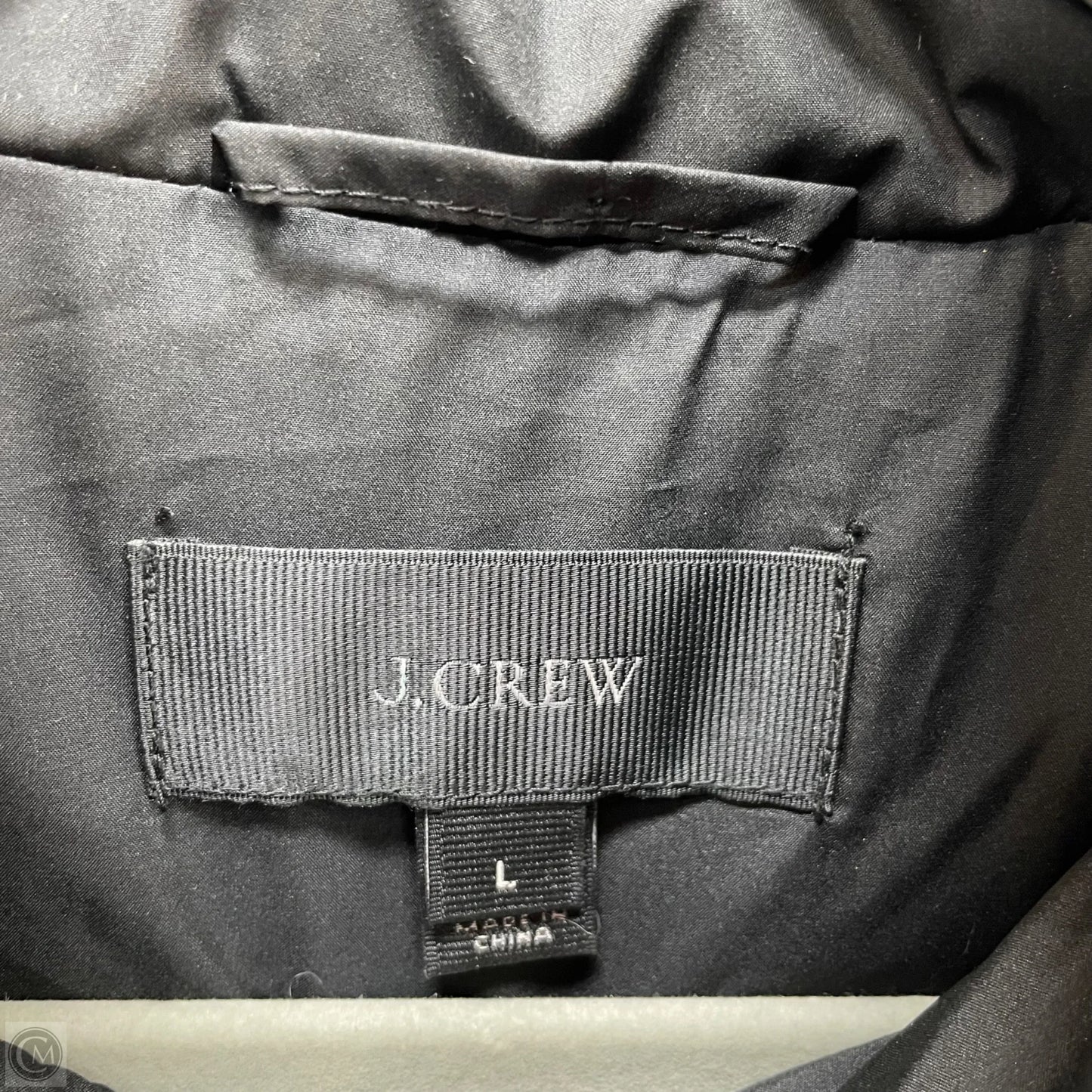 Vest Puffer & Quilted By J. Crew In Black, Size: L