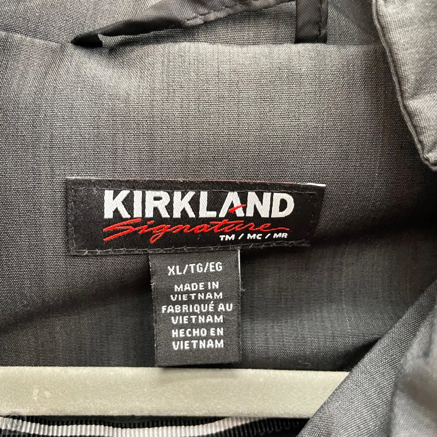 Coat Other By Kirkland In Black, Size: Xl