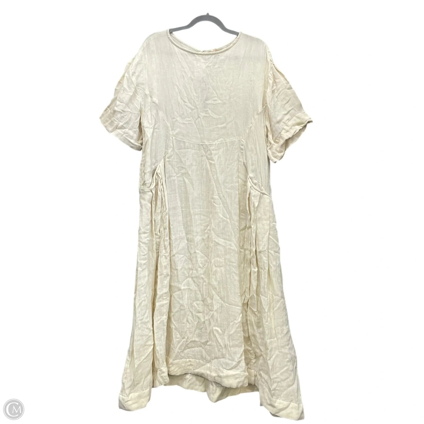Dress Casual Midi By Free People In Cream, Size: Xs