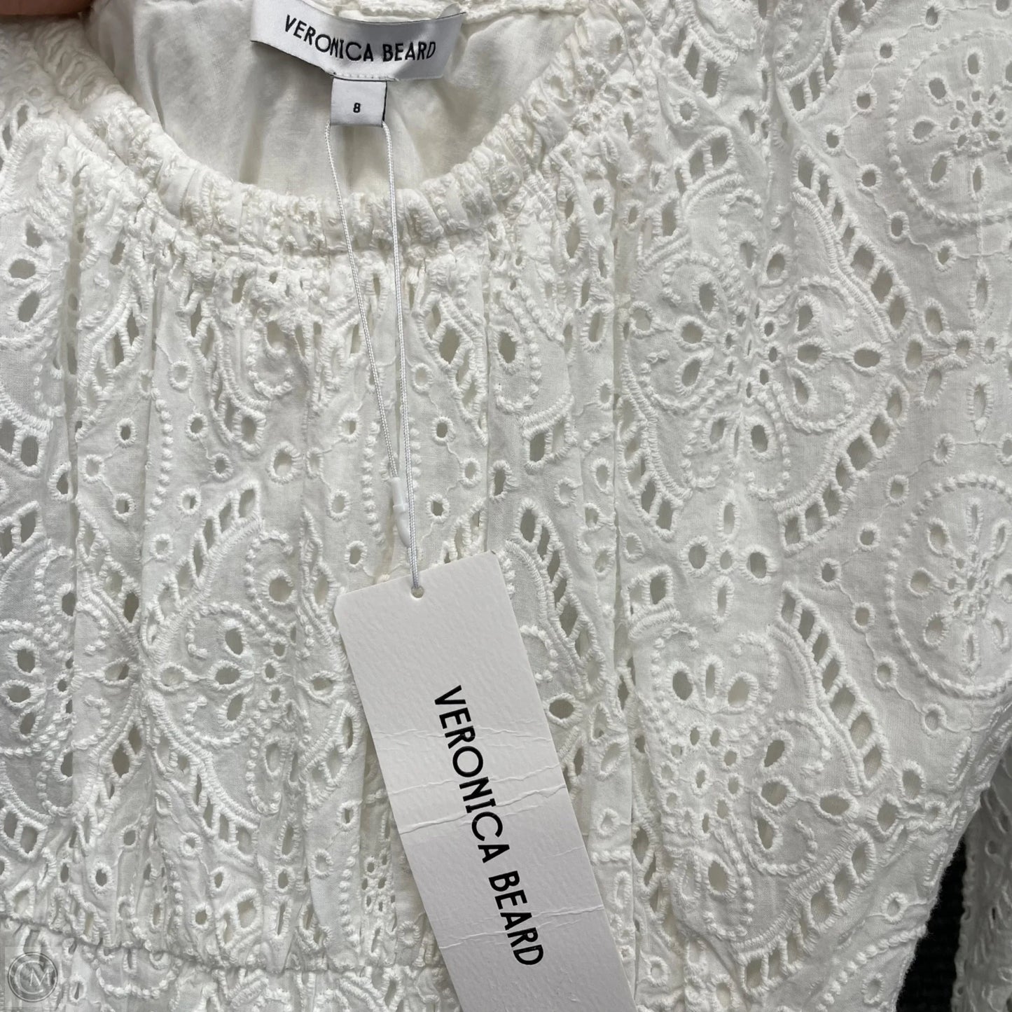 Dress Casual Short By Veronica Beard In White, Size: 8