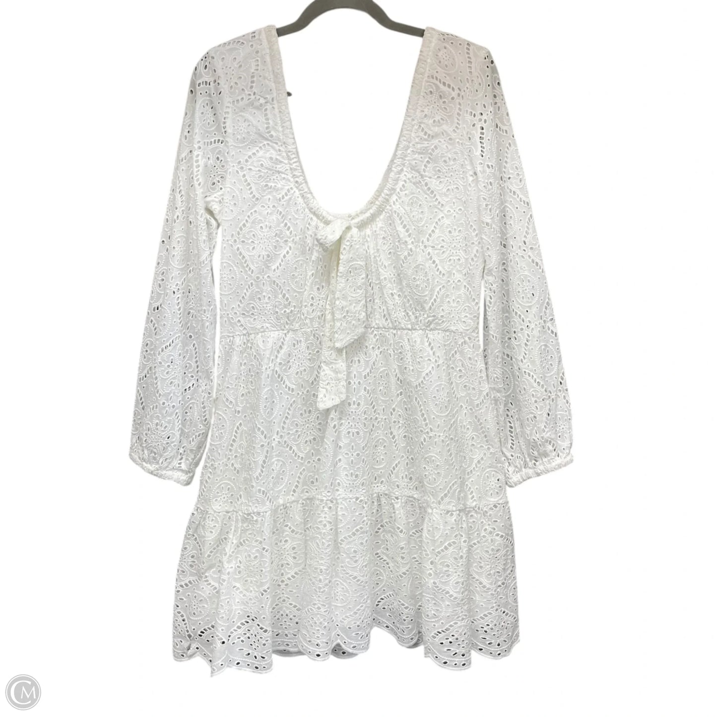 Dress Casual Short By Veronica Beard In White, Size: 8