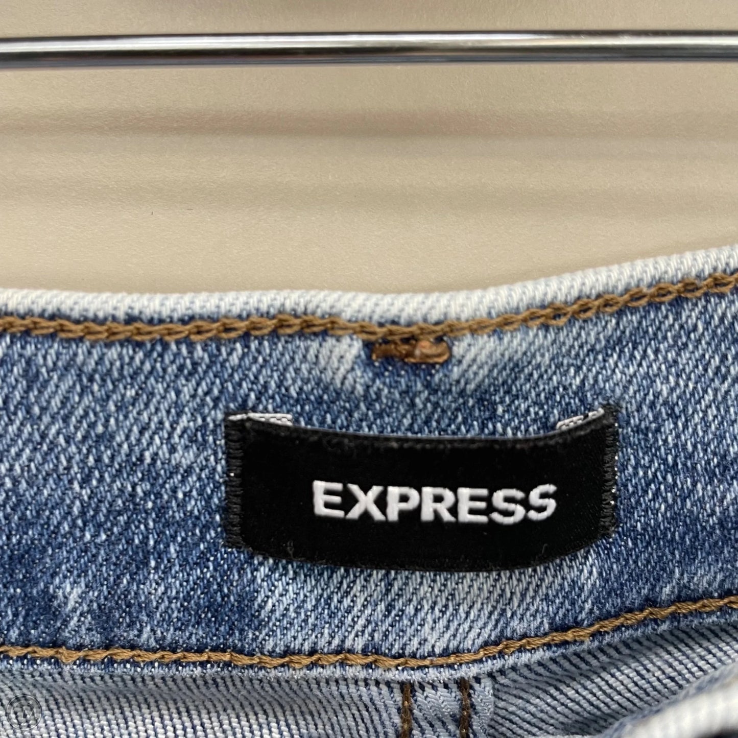 Jeans Flared By Express In Blue Denim, Size: 10p