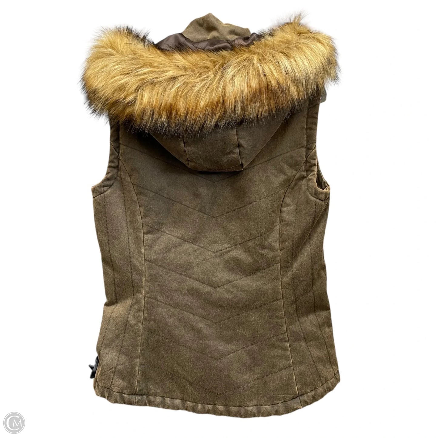Vest Other By Clothes Mentor In Brown, Size: M
