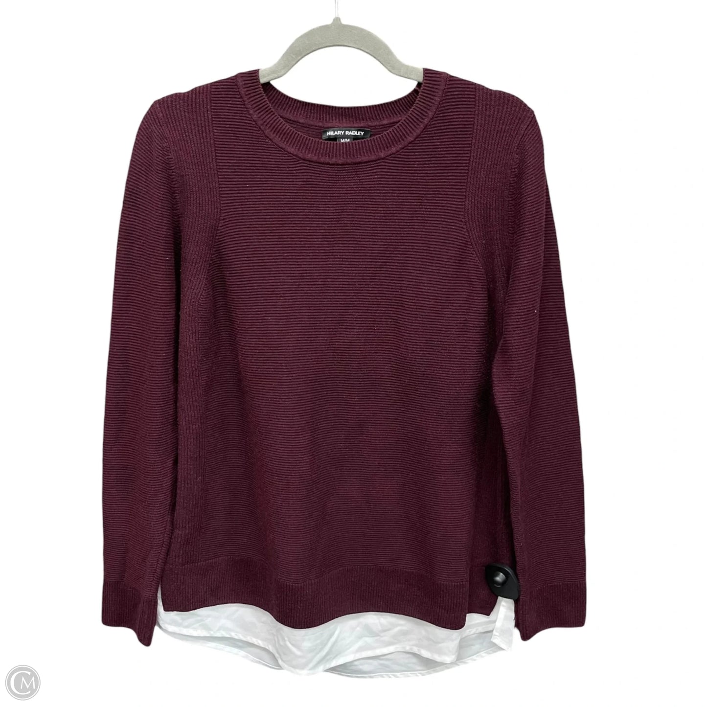 Sweater By Hilary Radley In Purple, Size: M