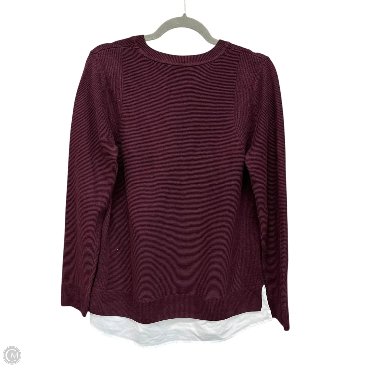 Sweater By Hilary Radley In Purple, Size: M