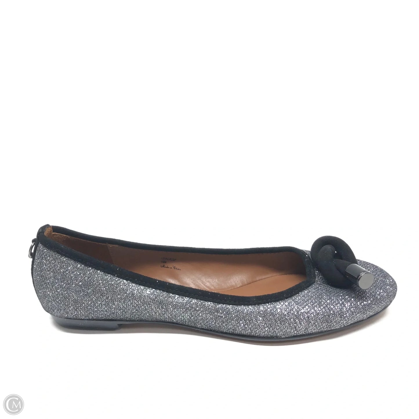 Shoes Flats By Donald Pliner In Silver, Size: 8.5