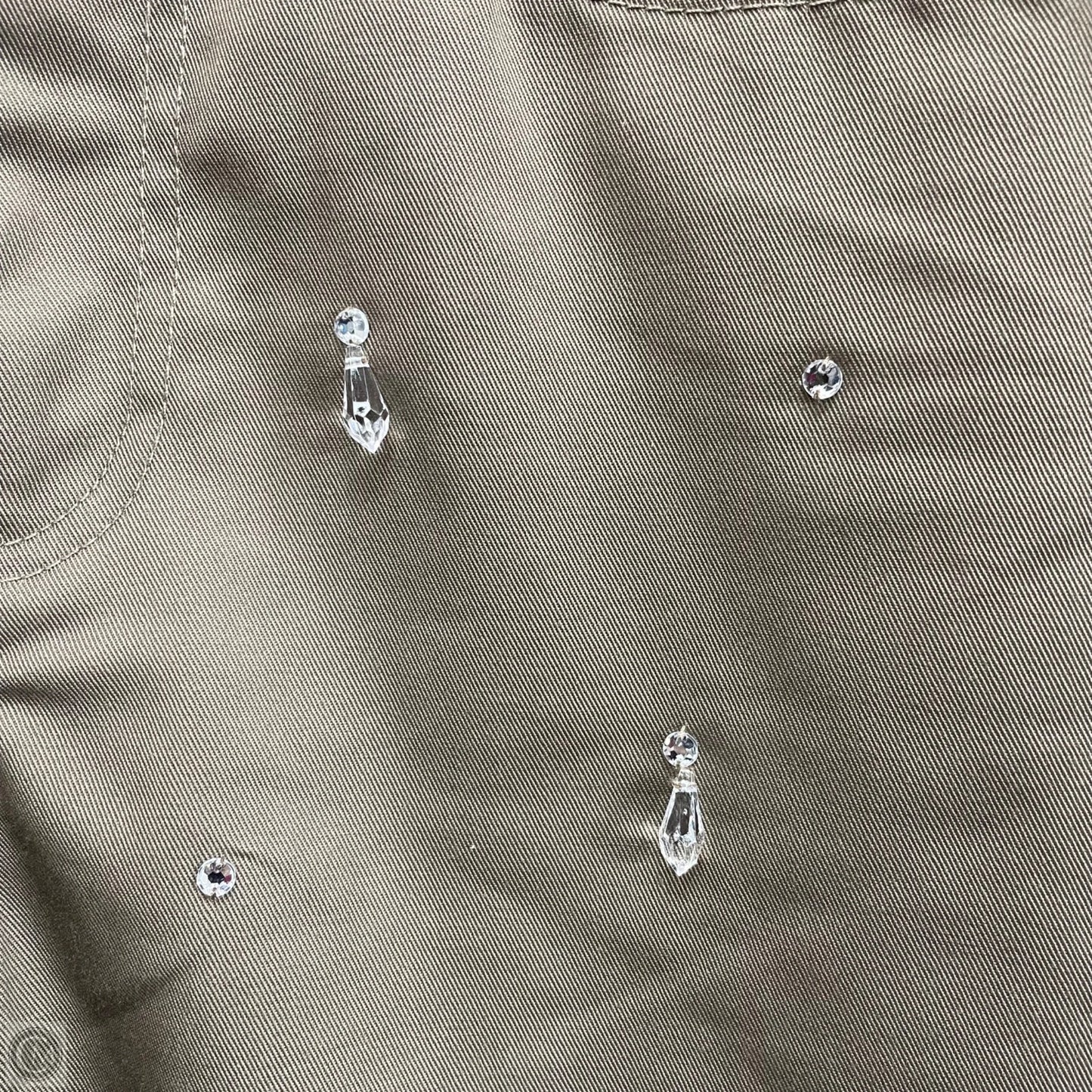 Pants Wide Leg By Future Collective In Taupe, Size: 4