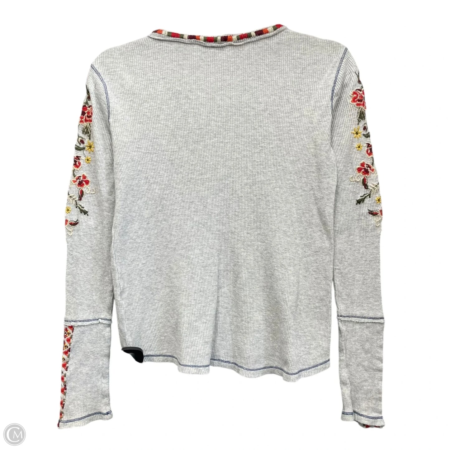 Top Long Sleeve By Sundance In Grey, Size: Xs