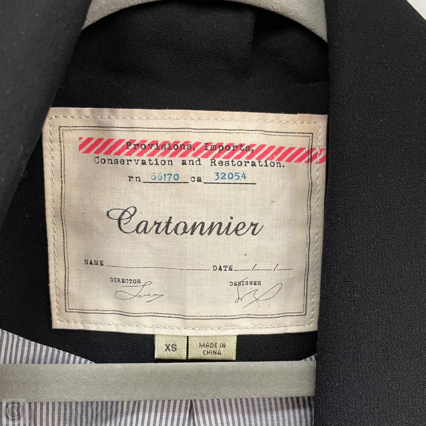 Blazer By Cmc In Black, Size: Xs